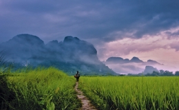 Vue panoramique du Laos 6 jours