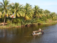 Croisière à la rivière de Thu Bon 